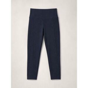 Athleta Delancey Herringbone Tight Navy Blue High Rise Leggings‎ XS